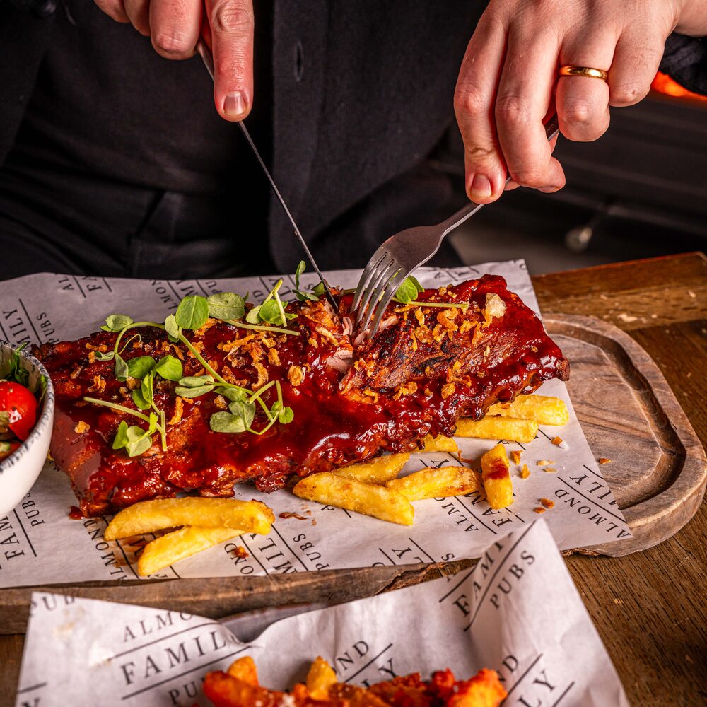 Louisiana BBQ baby back ribs